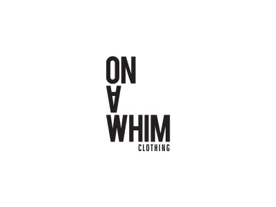 On a Whim logo vector