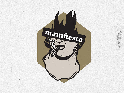 Manifiesto badge illustration illustrator ipadpro tattoo typography vector vintage