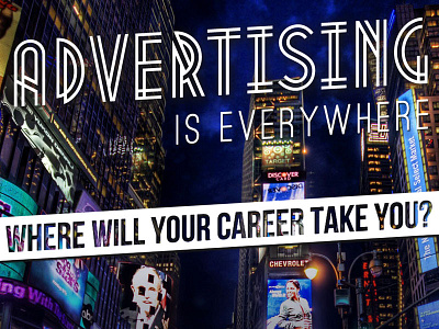 Advertising Career Day Flyer