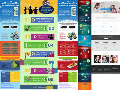 infographic pages infographic page photoshop post webdesign website website design