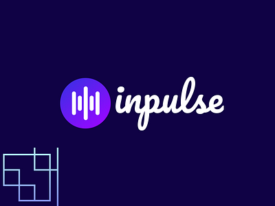 Inpulse Logo branding creativity design illustration logo ui ux webpage logo