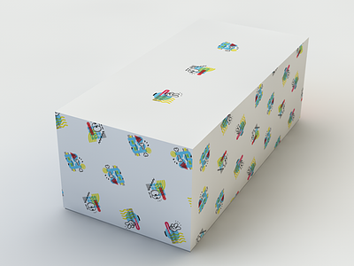 The Triplets box color comic art design drawing illustration packaging packaging design pop art