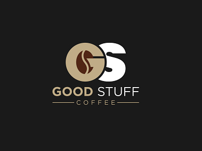 Good Stuff Coffee Logo Design app logo brand brand identity branding business logo design logo vector