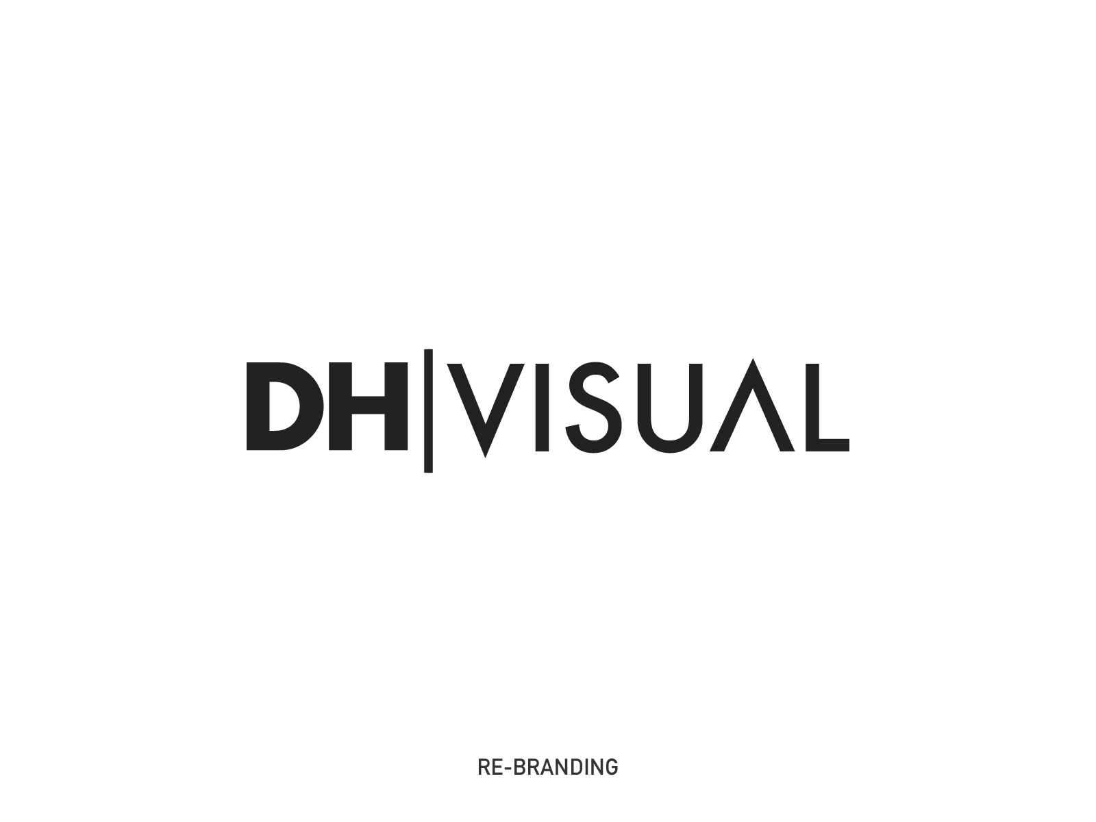 RE-BRANDING DH VISUAL brand brand identity diseño gráfico graphicdesign marca medellin rebranding visual visual design