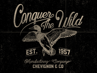 CONQUER THE WILD brand chevignon design graphic graphicdesign illustration ilustración jacket