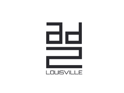 Ad 2 Logo ad2 block logo louisville simple