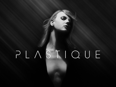 Plastique album alternative logo montage music photoshop rock typography