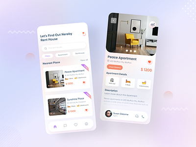 House Rental App Design