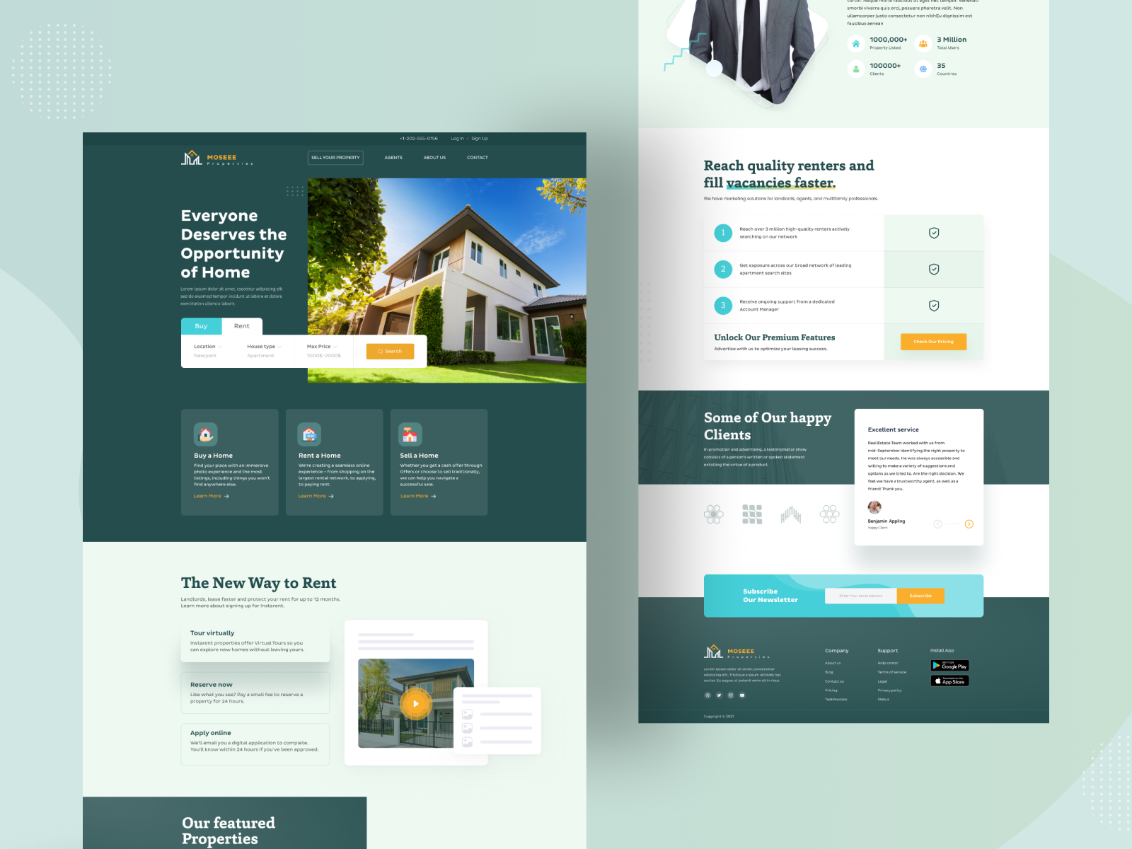Real Estate Landing Page