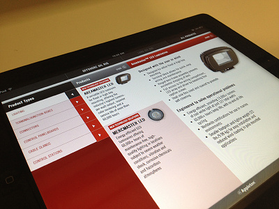 iPad App: Product Showcase html5 ios ipad jquery mobile phonegap