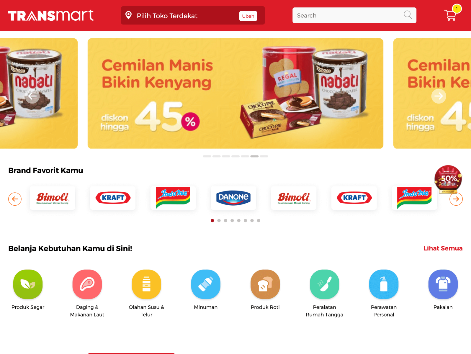Transmart e-catalogue by Yudis on Dribbble