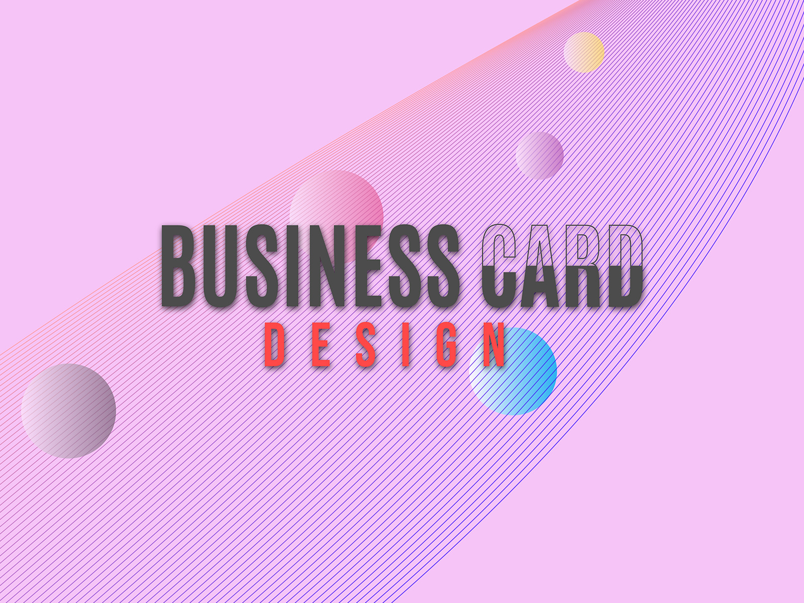 BUSINESS CARD TEXT DESIGN by Md. Omar on Dribbble
