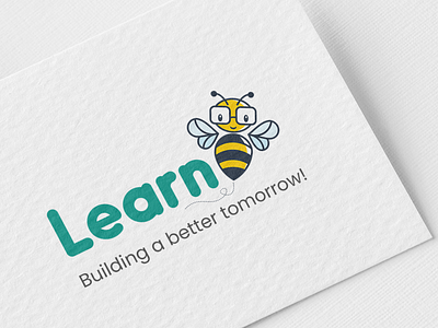 Learn-b Logo Design