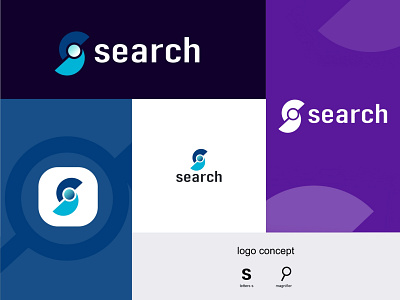 Search logo design