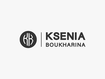 Ksenia Bukharina logo vector