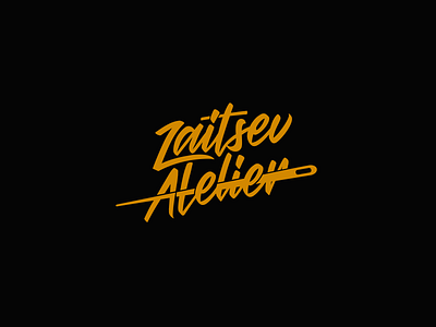 Zaitsev Atelier branding graphic design logo