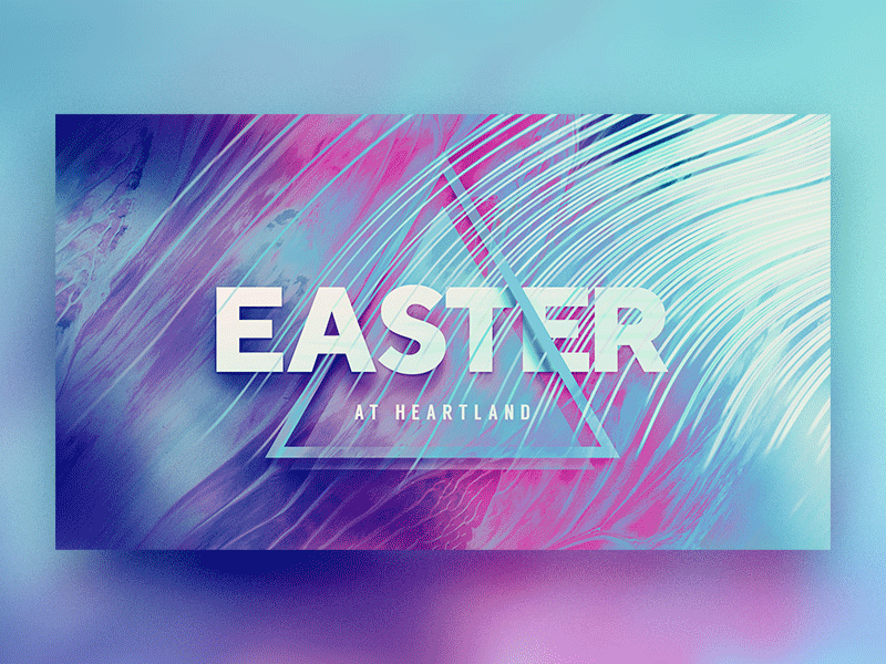 Easter Rejects church easter graphic holiday holy week resurrection series sermon triangle waves