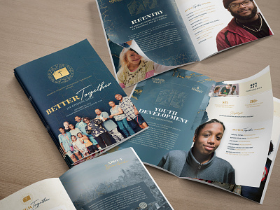 2019 RECAP // 2 // Brookside Annual Gala Program & Branding booklet design church design community event branding fundraiser layout print design