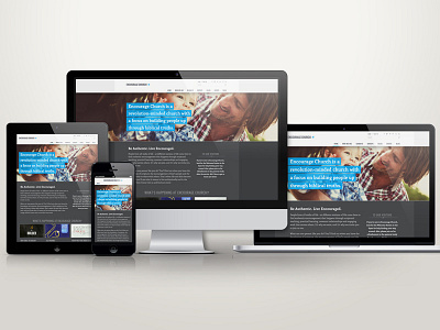 Encourage Church - Web Theme