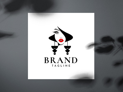 Logo design beauty beautylogo branding design fashion icon jewelry logo logomaker look style tagline vector woman