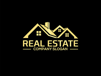 real estate logo, property  mortgage  home  building