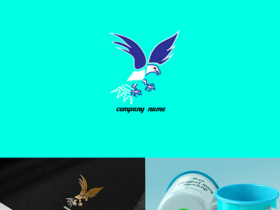 Eagle logo mockup jpg