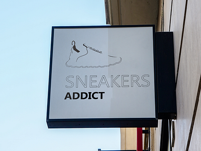 Sneakers addict Mockup