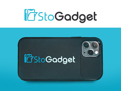 StoGadget accessories branding design fiverr graphic design logo mobile mobile phone