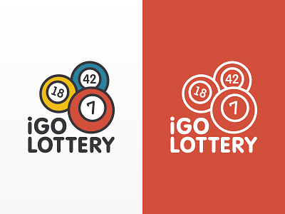 iGO Lottery Logo branding design graphic design jack pot lgo design logo logo design lottery win