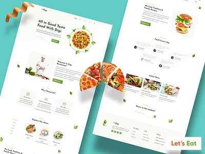 Restaurant - Landing Page (Web Design)