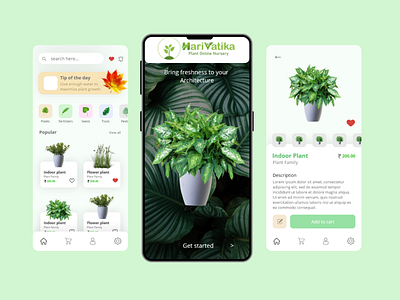 Online Store - Plant App Concept