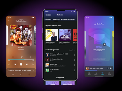 Music Player App - Design concept