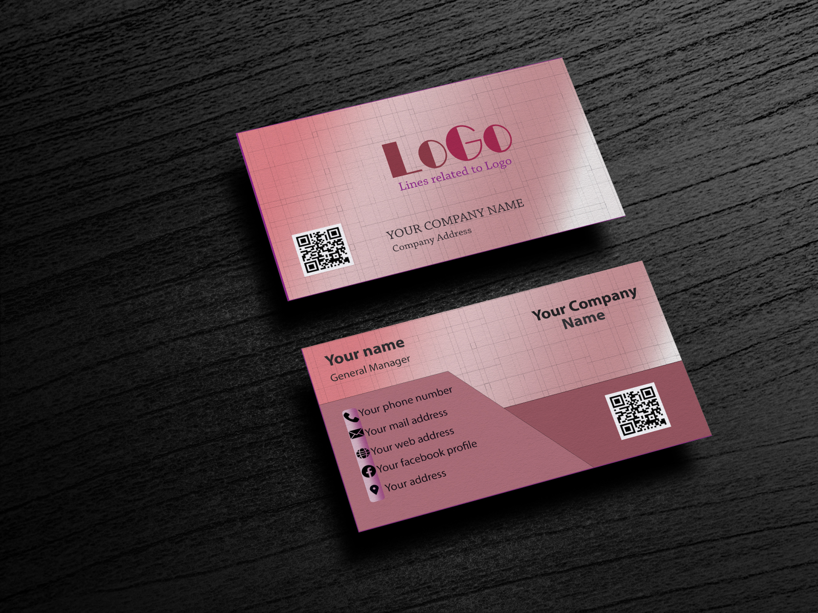 Business card by Najnin Islam Likhon on Dribbble