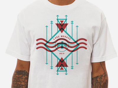 Lake Mohave Tee Concept arrow eagle multiply nativeamerican shirt transparency triangle