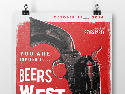 Western's Whiskey & Beers Part 1 beer classic gun invite movieposter poster spaghettiwestern western whiskey