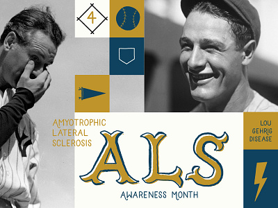 ALS Awareness als awareness baseball disease lougehrig lougehrigsdisease