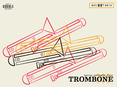 Trombone-Daddy doodle fun instrument jazz music record trombone