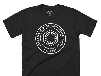 Starkiller Base Sanitation Dept Tee bigdeal cottonbureau firstorder fn2187 starkiller starwars teeshirt