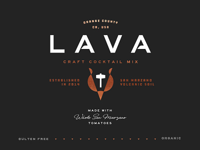 Lava Craft Cocktail Rebrand