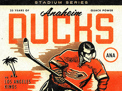 Ducks 25th Anniversary Poster
