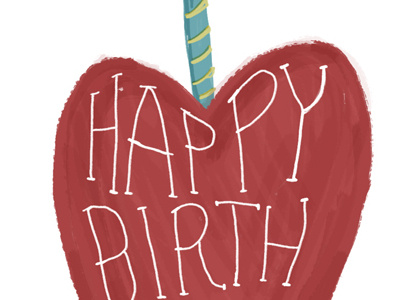 Happy Birth-en-tines Day Card