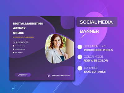 Corporate Social Media Banner Design