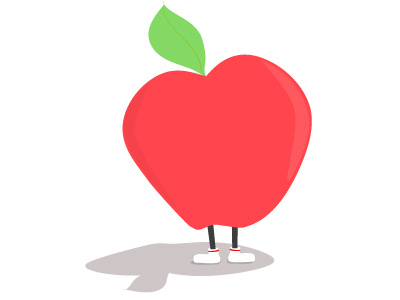 Orphaned Apple adopt an apple red