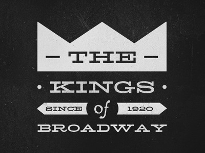 The kings of broadway 1920 intro video tv show typography