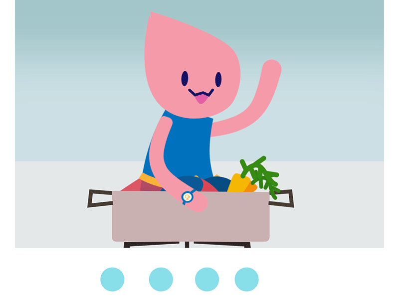 Li'l Dumplin' Head wants to make soup by J. Workman on Dribbble