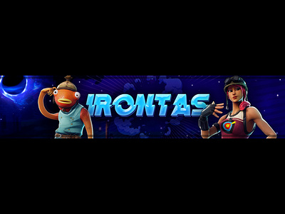 Fortnite Themed Banner