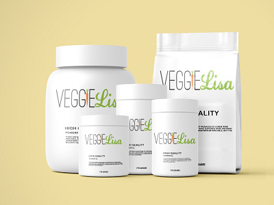 VEGGIE LISA PRODUCT MOCKUPS