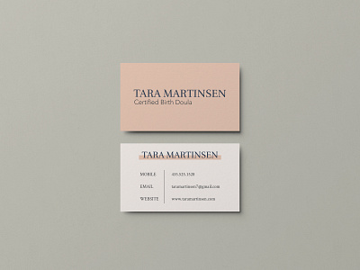 TARA MARTINSEN BUSINESS CARDS