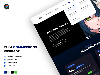 Reka Commissions Website