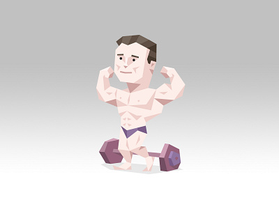 Arnold Schwarzenegger (INTJ) 16 personalities illustration piotr antkowiak zeda labs